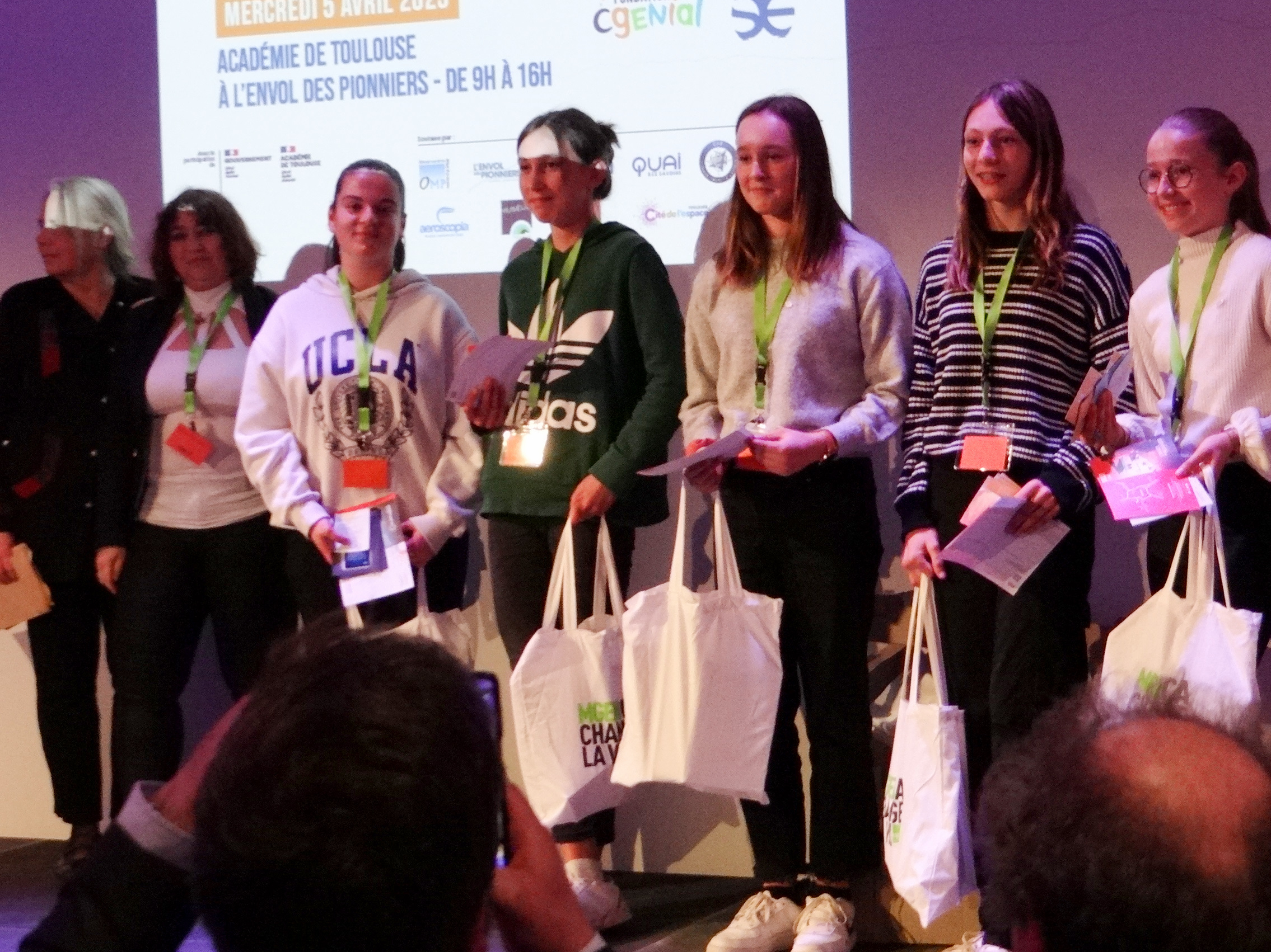 Collège Lucie Aubrac, remise des prix